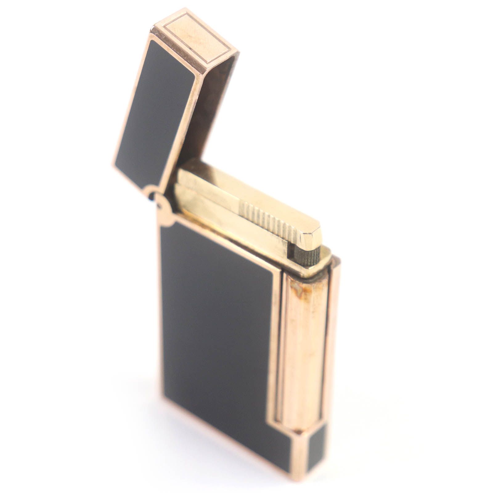 S.T.デュポン ガスライター【金粉 蒔絵】着火確認済み Yahoo