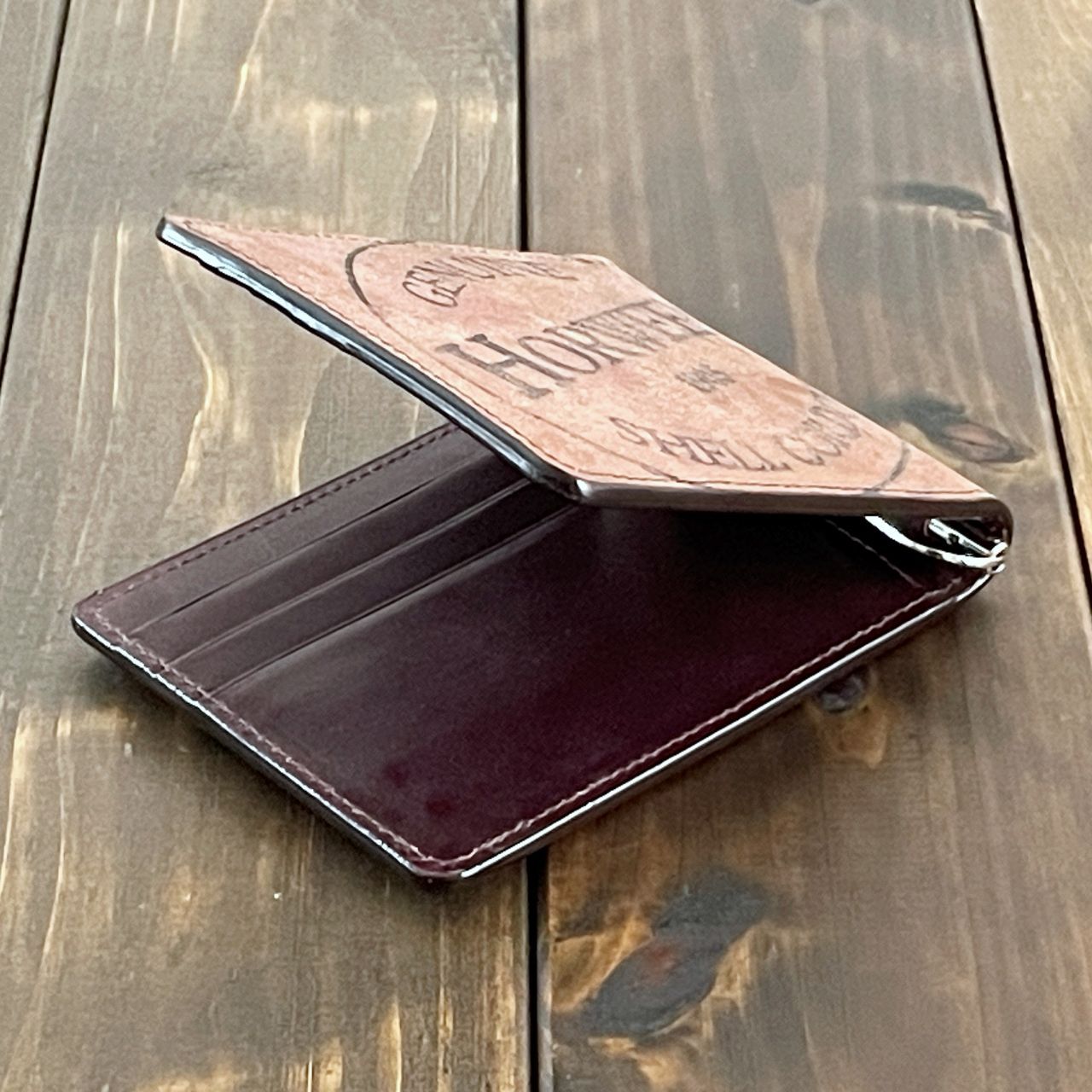 HORWEEN ホーウィン シェルコードバン マネークリップ スタンプ - メルカリ
