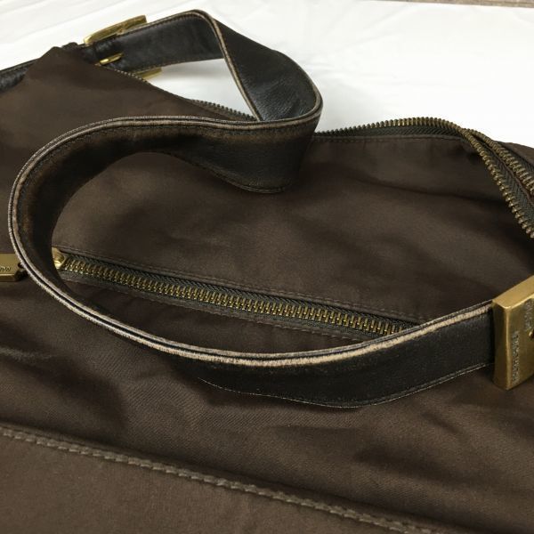 RALPH LAUREN/ラルフローレン 肩掛け/ハンドバッグ ダークブラウン 