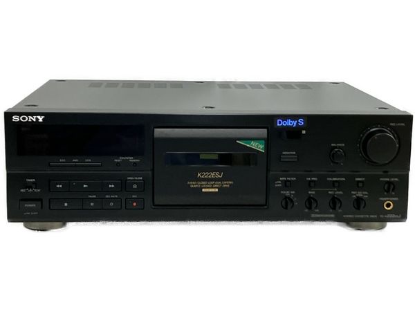 SONY TC-K222ESJ ステレオカセットデッキ 音響 オーディオ 未使用