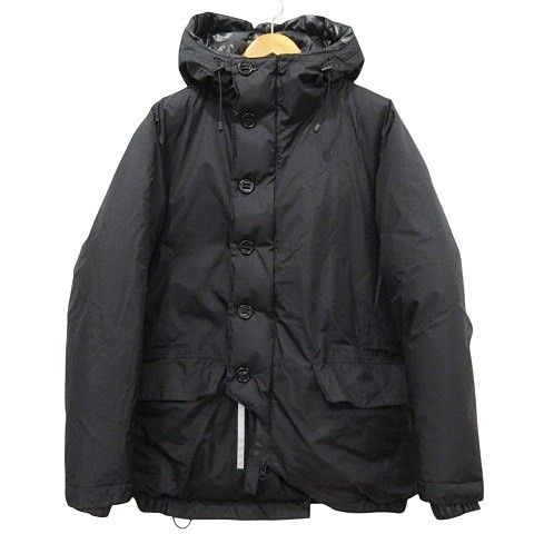 コンフィアウトドアガーメント COMFY OUTDOOR GARMENT 美品 ARKTIKAL DOWN JACKET ダウン ジャケット CMF1802-J01J ナイロン パーカー 軽量 S 黒 ブラック
