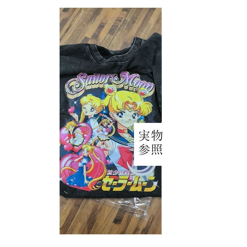 90s复古】セーラームーン プリントTシャツ ヴィンテージ加工