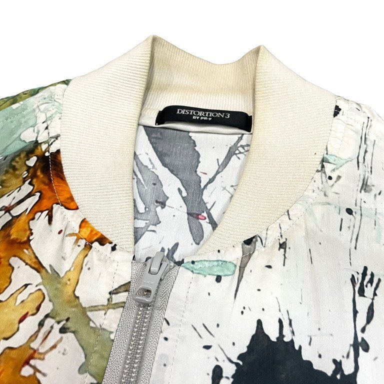 DISTORTION 3 /ボンバージャケット 上質ムートンを贅沢に使用、革