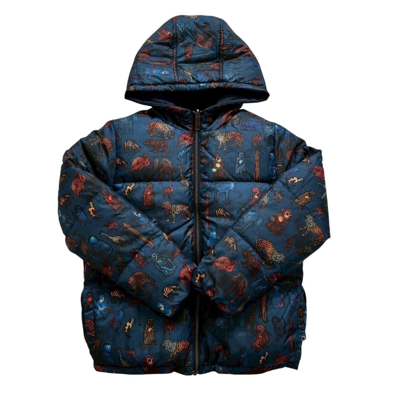 ポールスミスジュニア　リバーシブル　ダウン　紺　Paul smith 140 ポールスミスジュニア リバーシブル ダウン 紺 Paul smith 140