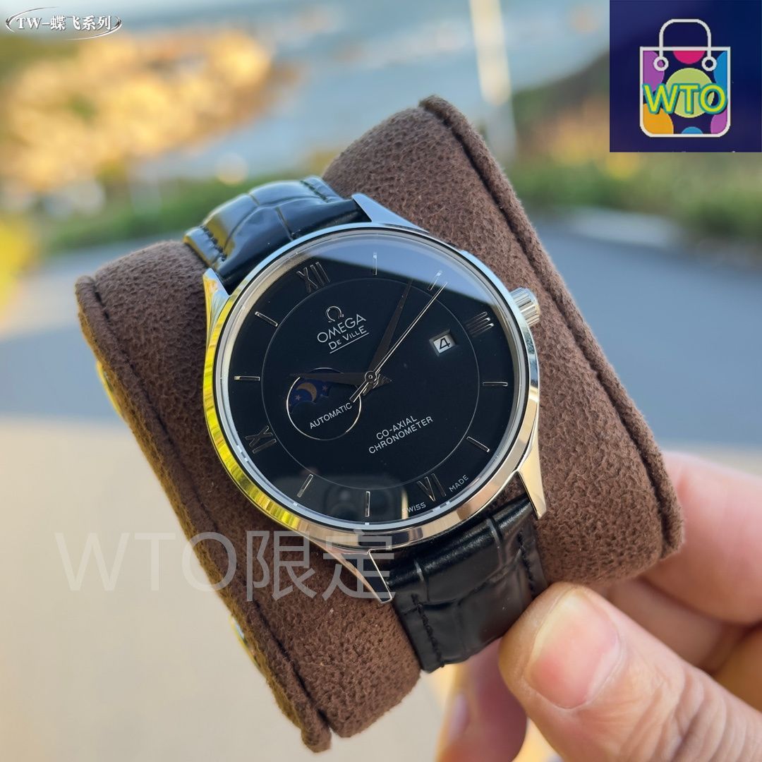 送料無料 高級 クロコ型押し オートマチック スイス製ムーヴメント 自動巻き 機械式 腕時計 トゥールビヨン ビジネス W08 ブラック 黒 10万円アンダーで厳選！注目の\u201c価格破壊ウオッチ\u201dルミノックス