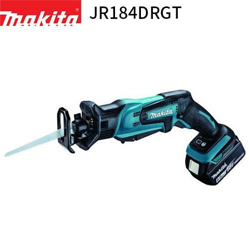 マキタ 正規店 充電式 レシプロソー 18V 6.0A JR184DRGT フルセット バッテリ 充電器 ケース付 makita DIY ワンハンド 充電式 コードレス バッテリー 工具 電動 電動工具 プロ リフォーム 切断 工具