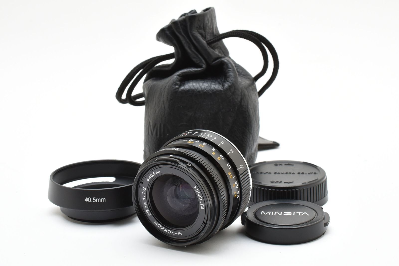 MINOLTA M-ROKKOR 28mm F2.8 Leica ライカMマウント ミノルタ Mロッコール
