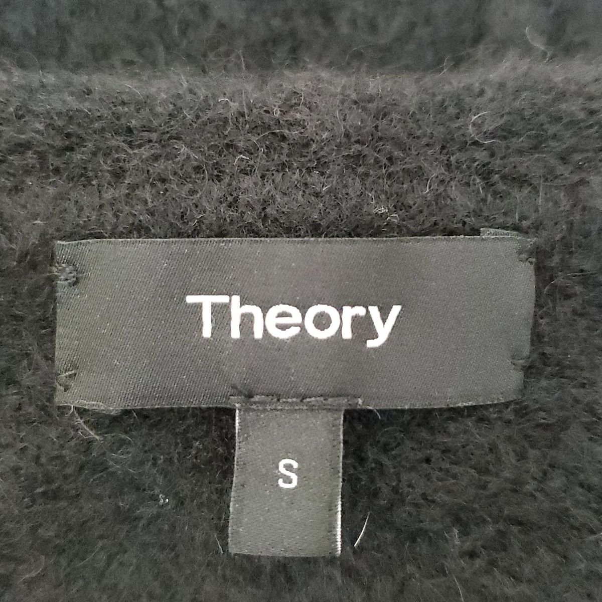 theory セオリー コート サイズS レディース - 黒 長袖 秋 冬 GULLKHAN_COM