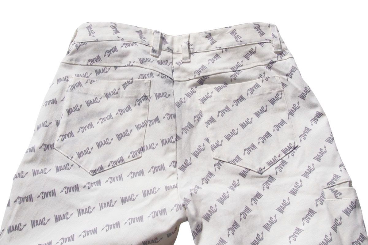 中古】ワック｜WAAC｜ロゴプリントロングパンツ｜メンズゴルフウェア