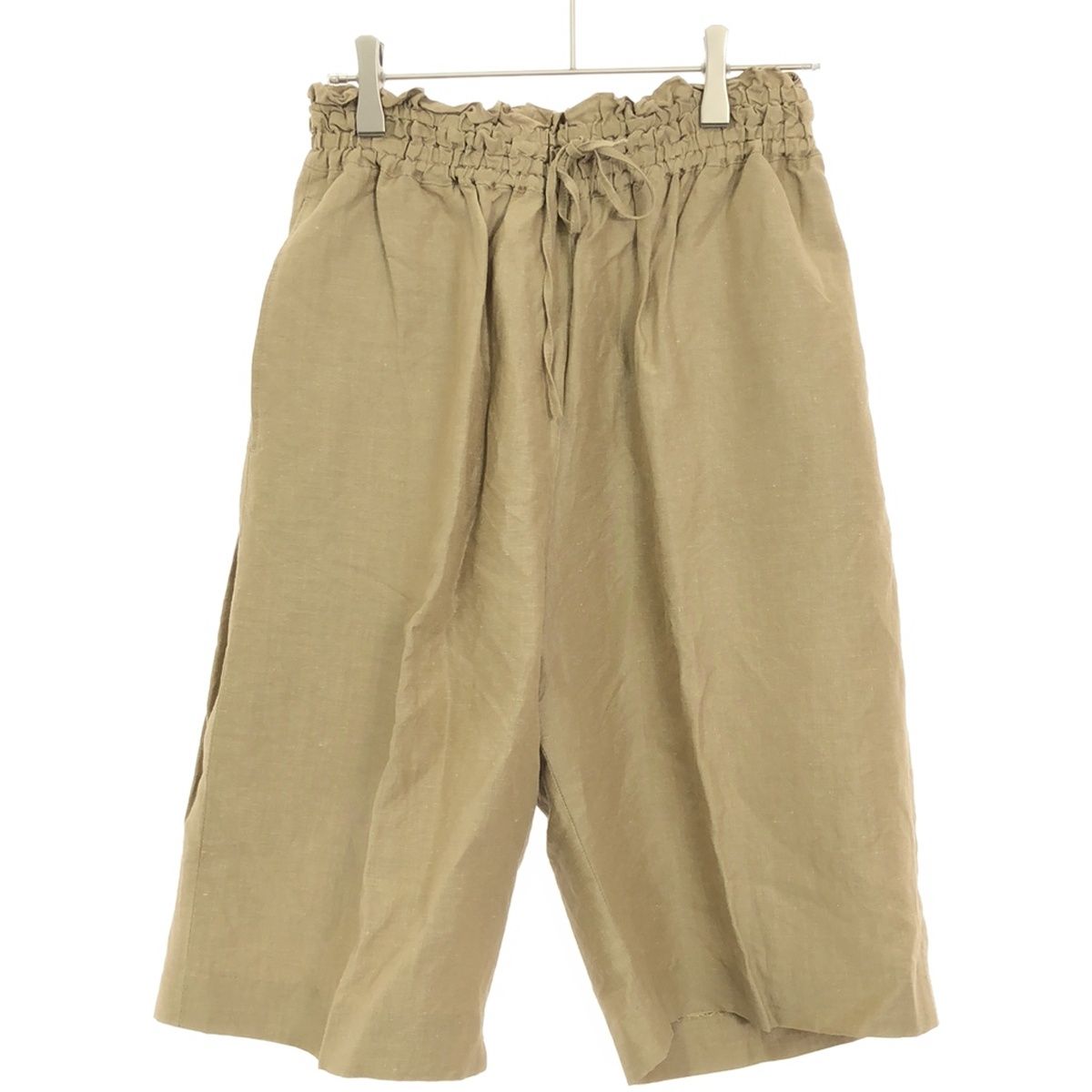 postelegant ポステレガント リネンシルク ショートパンツ Postelegant / Linen Silk Shark Series | Dresswell（ドレス
