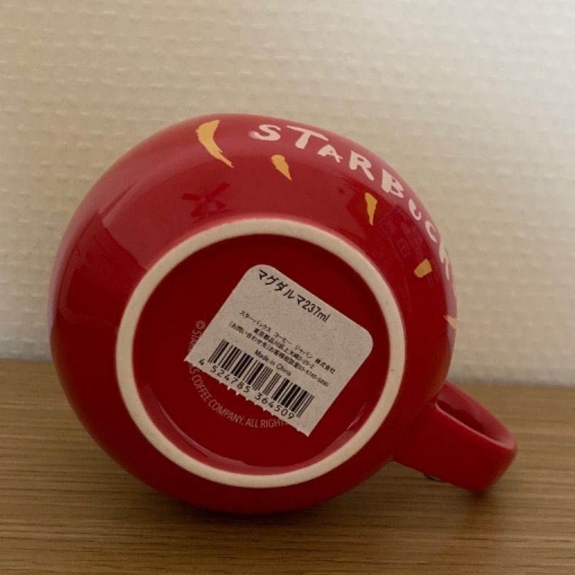 STARBUCKS スターバックス® マグダルマ 237ml 赤 - メルカリ