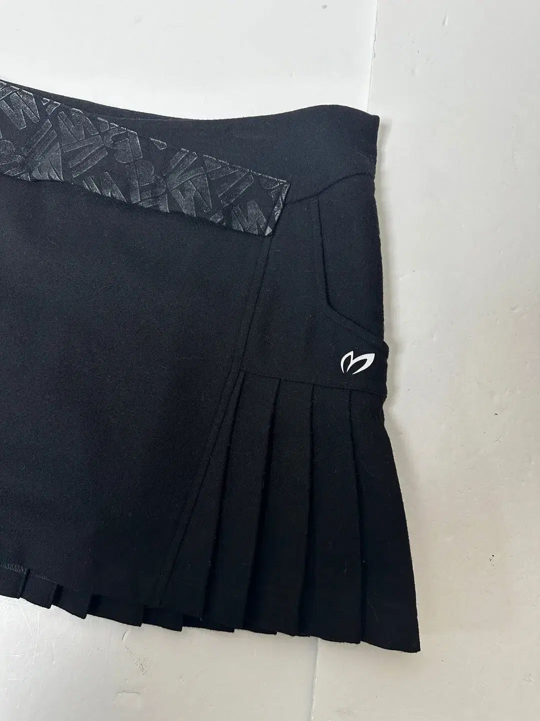 マスターバニーエディション 節約 ゴルフ 毛 スカート ブラック ( M ）