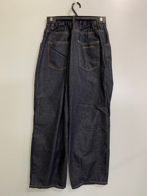 品 ESTUDIONIKSEN エスタジオニクセン RAW DENIM BALLOON JEANS デニム バルーンジーンズ 152-250920-ks-10-min