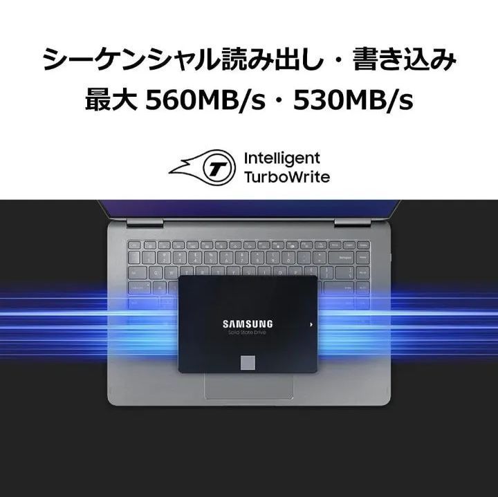 スマホ/家電/カメラSSD 500GB Samsung 870 EVO MZ-77E500B/IT