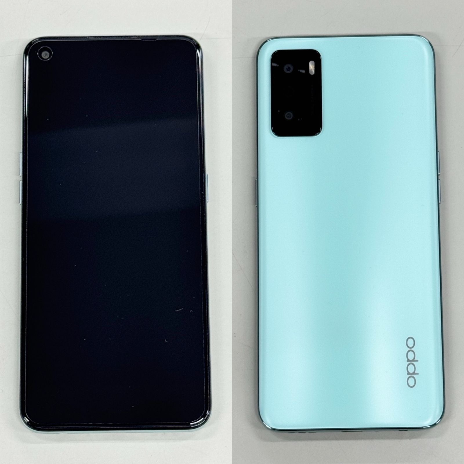美品」SIMフリー OPPO A55s 5G 64GB グリーン CPH2309【管理番号