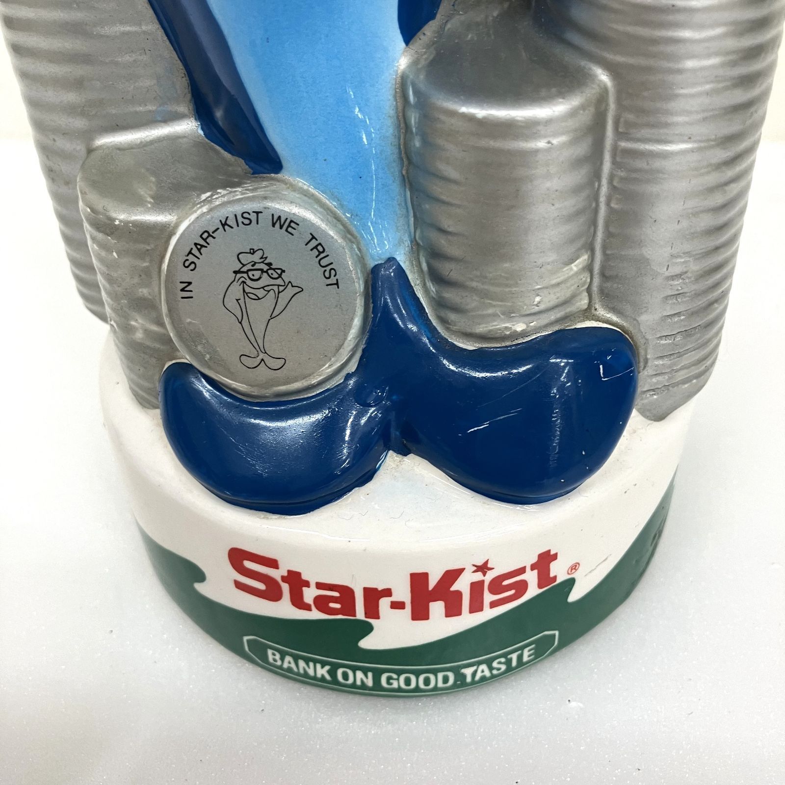90s チャーリーザツナ Charlie the Tuna 貯金箱 BANK ?1988 STAR
