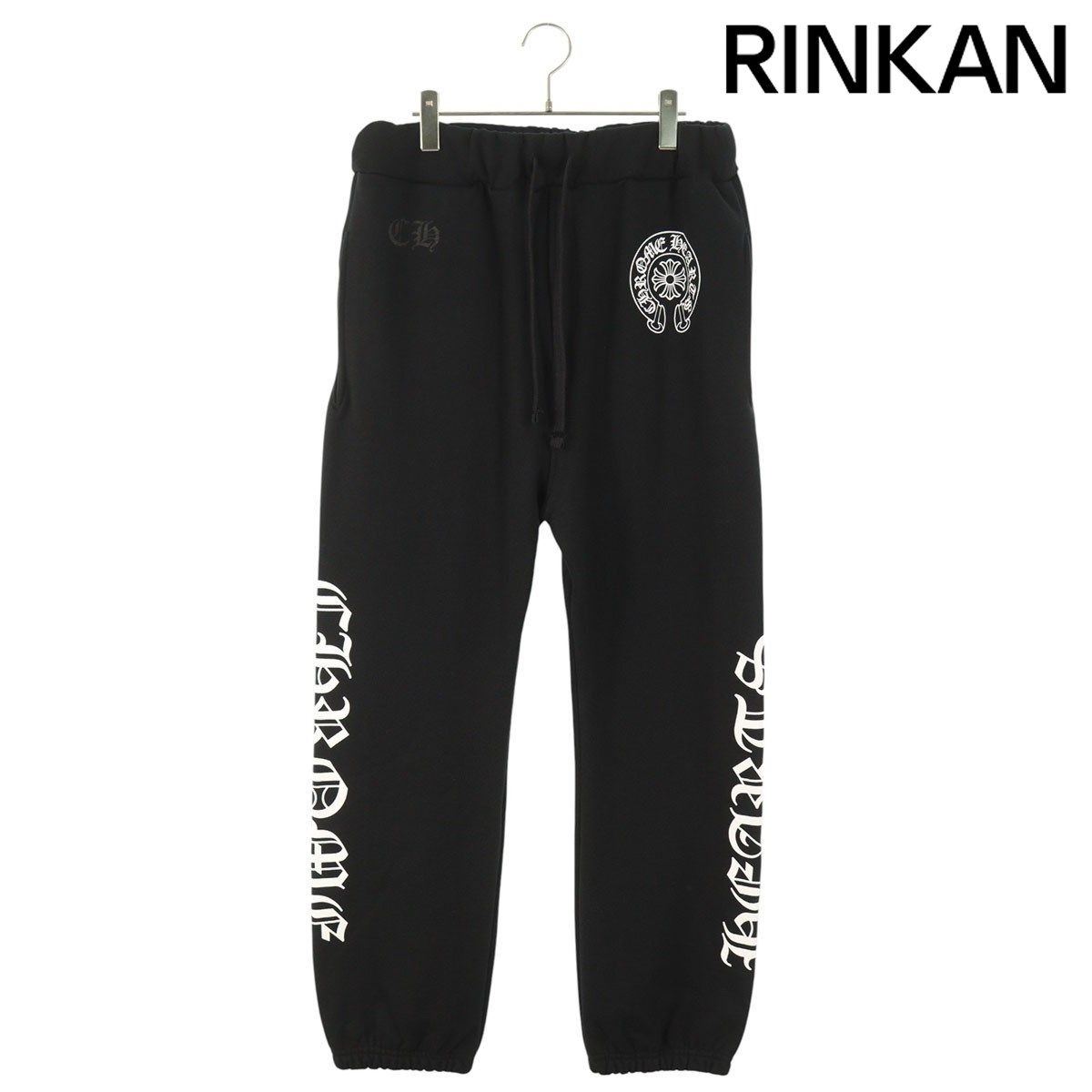 クロムハーツ SWEAT PANTS サイドロゴプリントロングパンツ メンズ M