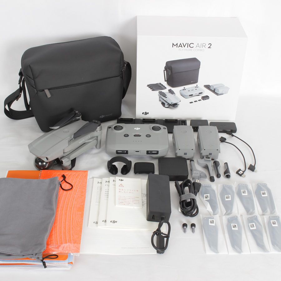 【美品】DJI Mavic Air 2 Fly More Combo MAVAC2 ドローン マビックエアー フライモアコンボ 本体