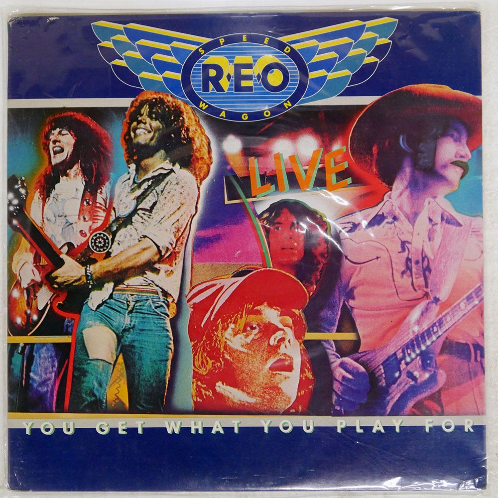 US盤 REO SPEEDWAGON/YOU GET WHAT YOU PLAY FOR/EPIC PEG34494