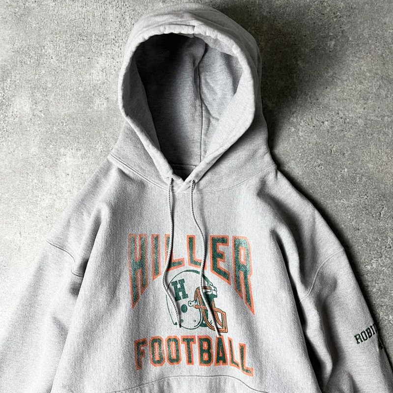 00s Champion リバースウィーブ 3連カレッジスウェット フェード 00s Champion 3段 カレッジ プリント プレミアム リバース