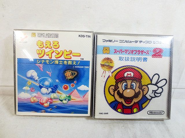 任天堂 - 美品　FC　ファミコン ディスクシステム もえろツインビー スーパーマリオブラザーズ2　ゴルフ 任天堂 - 美品 FC ファミコン ディスクシステム もえろ