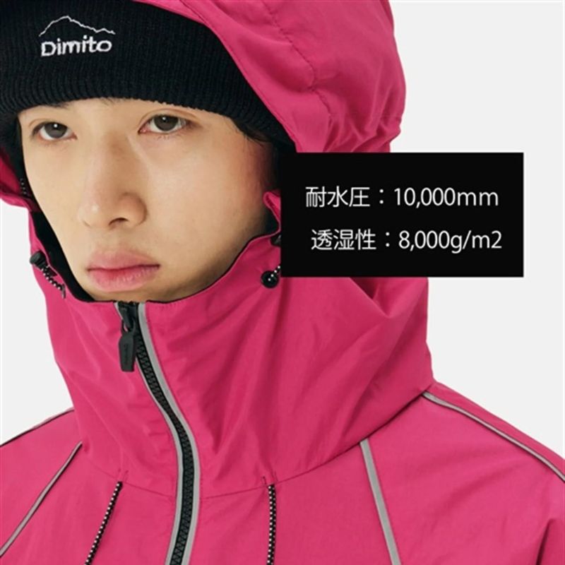 ムラスポ公式】DIMITO ディミト TRACK PULLOVER JACKET (トラックプル