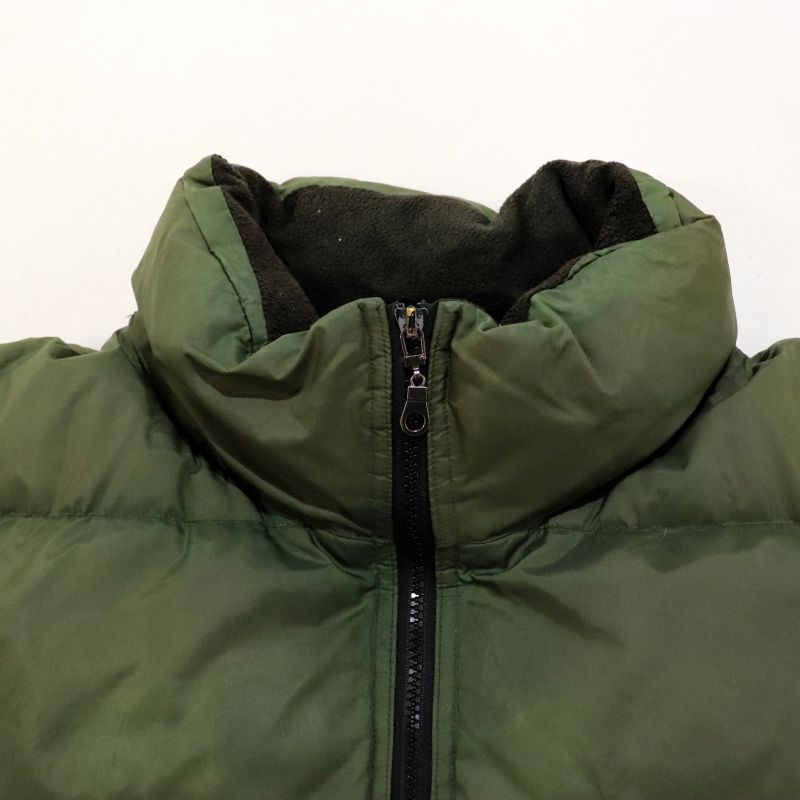 00s GAP ダブルジップ  ダウンジャケット メンズ 表記Lサイズ