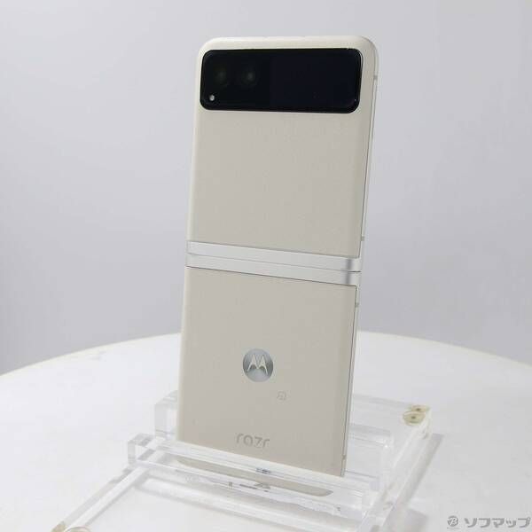 新品未使用品motorola razr 40 本体　バニラクリーム　未開封 motorola 「新品 未開封品」SIMフリー モトローラ Motorola razr
