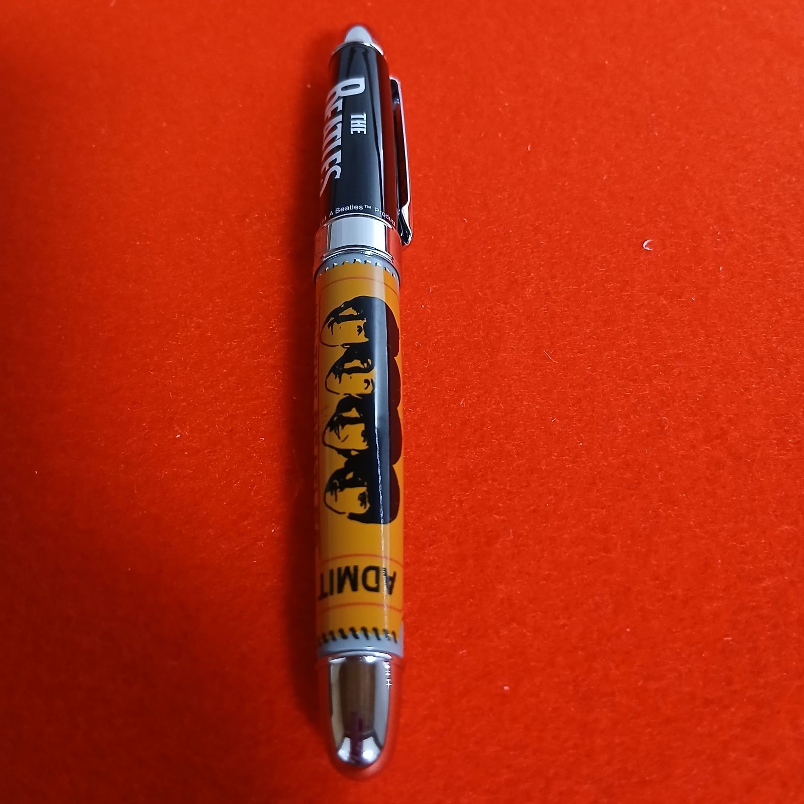 新品 限定 シリアル入 ACME ビートルズコレクション ボールペン4セット Shop THE BEATLES 4-Pen Set ARCHIVED by The Beatles