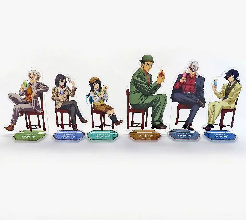 中古】アクリルスタンド・アクリルパネル 全6種セット 「鬼滅の 中古】アクリルスタンド・アクリルパネル 全6種セット 「鬼滅の