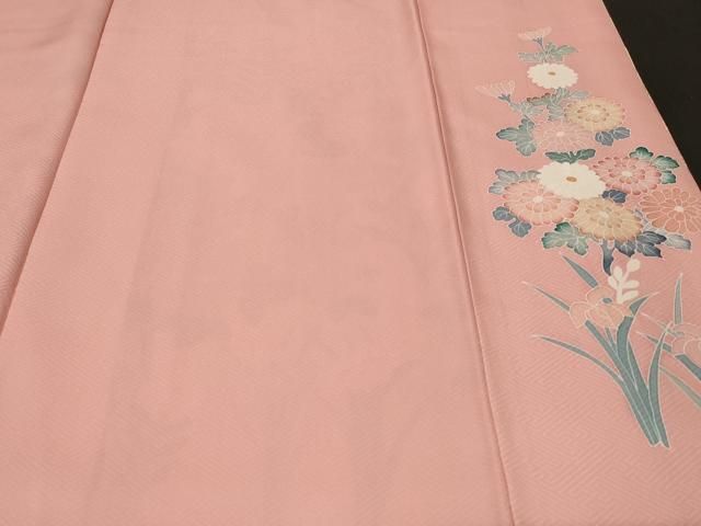 平和屋着物□訪問着 枝花文 暈し染め 金彩 正絹 逸品 CAAU0348ev  