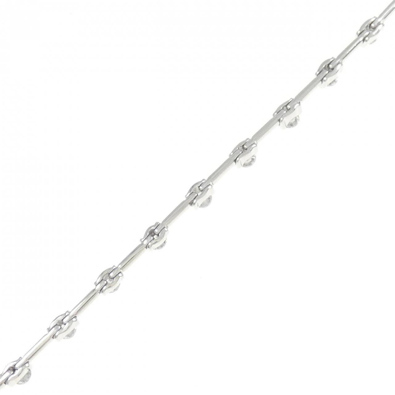 デビアス DE BEERS ライン LINE ダイヤ 1.25ct ブレスレット 17.5cm