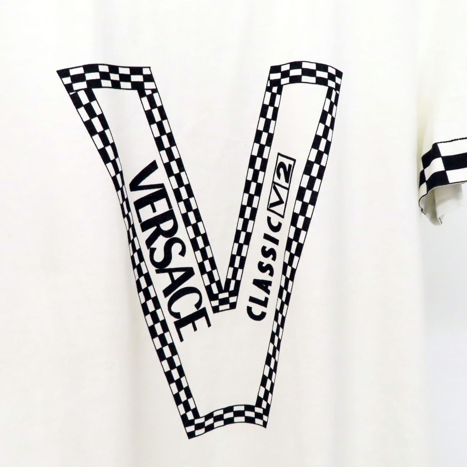 23350 VERSACE CLASSIC V2 ヴェルサーチ クラシック ロゴプリント 