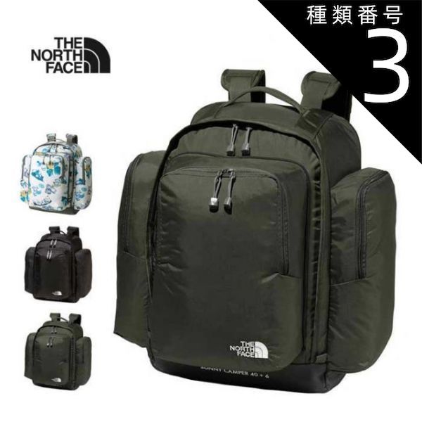 種類3 K ブラック|F ザ ノース フェイス キッズ リュック THE NORTH FACE NMJ72350 K SNY CAMPER 40 6 バックパック 子供 キャンプ 40L サニーキャンパー 林間学校 サマーキャンプ 大容量 デイパック セッ