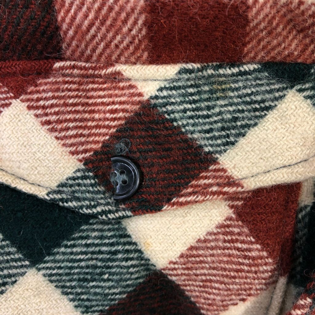 Wool rich jacket ウールリッチ　Mサイズ　ヴィンテージ　古着 90年代 USA製 WOOLRICH ウールリッチ 中綿 ウール ハーフコート