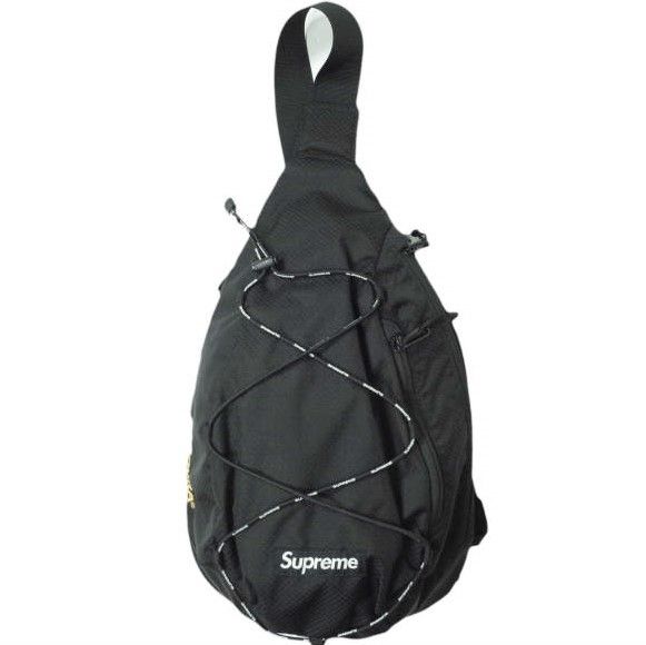 SUPREME シュプリーム 22SS Sling Bag スリングバッグ BLACK ボディ