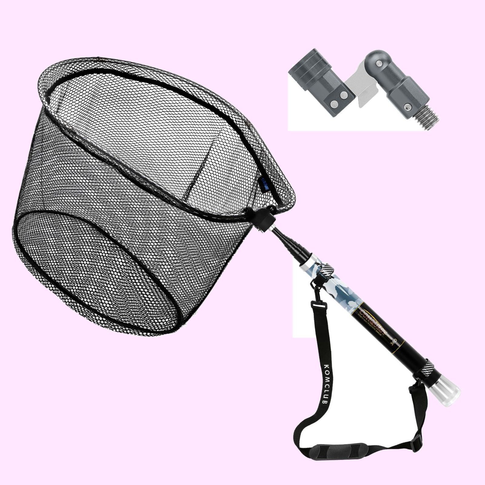 Style:600 SANLIKE 玉の柄 ランディングシャフト 玉ノ柄 カーボン釣り