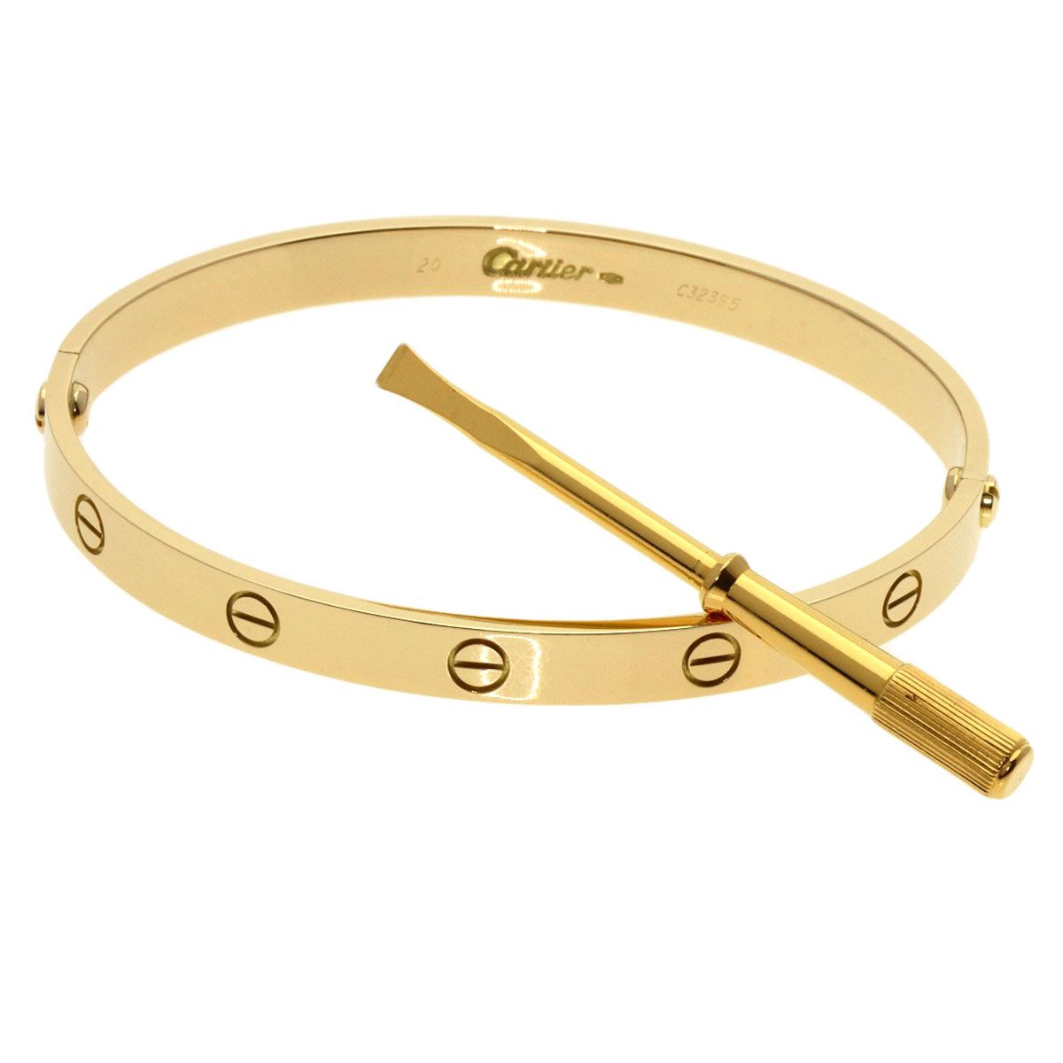 専用Cartier ラブブレスボックス ドライバー 箱 CARTIER カルティエ ラブブレス ドライバー付き #20 メーカー