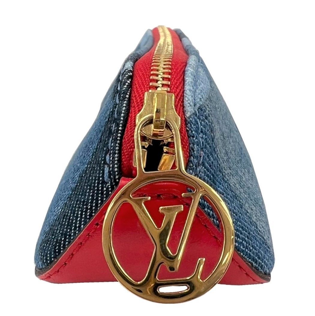 ルイヴィトン 筆箱 ペンケース デニム トゥルース エリザベット GI0444 LOUIS VUITTON ルイヴィトン トゥルース エリザベット 筆箱 ポーチ