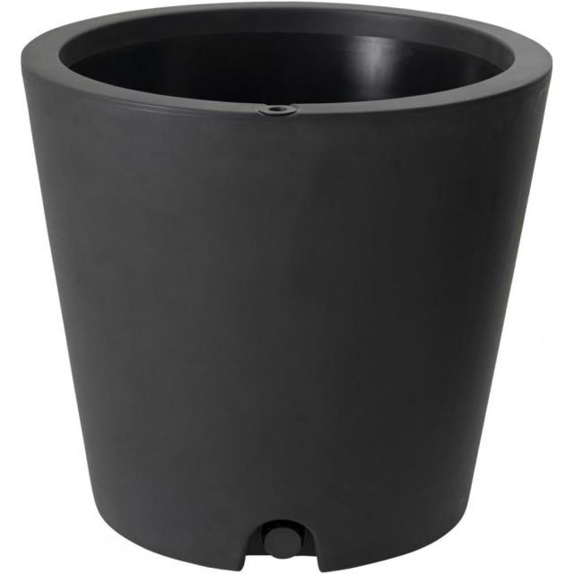 リッチェル タウンプランターWS コニカル75型 ダークグレー ポット型 大型プランター