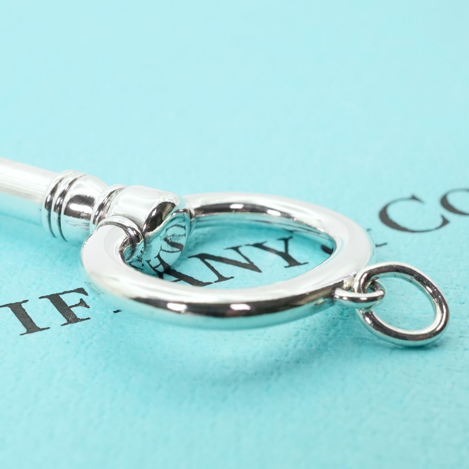 ★SALE★【ティファニー】オーバル　キー　ペンダント　2234 TIFFANY&Co. サマーセール バースデー ギフト プレゼント