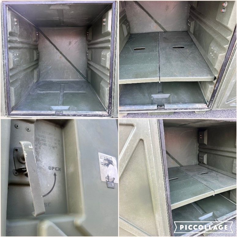 道具箱 米軍放出品ミニコンテナ 工具箱 サバゲー ミリタリー 世田谷