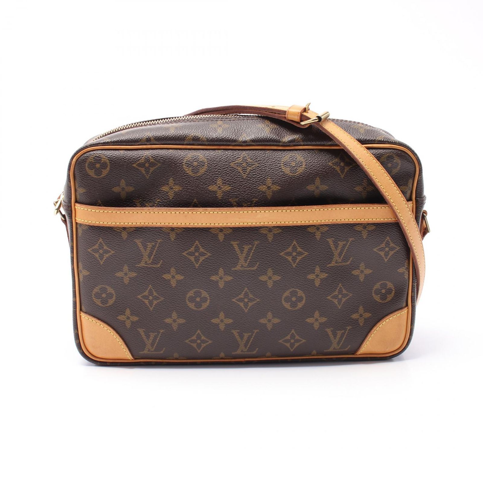 ルイ ヴィトン LOUIS VUITTON ショルダーバッグ トロカデロ30 モノグラム M51272 PVCコーティングキャンバス レザー トロカデロGM レディース Used B