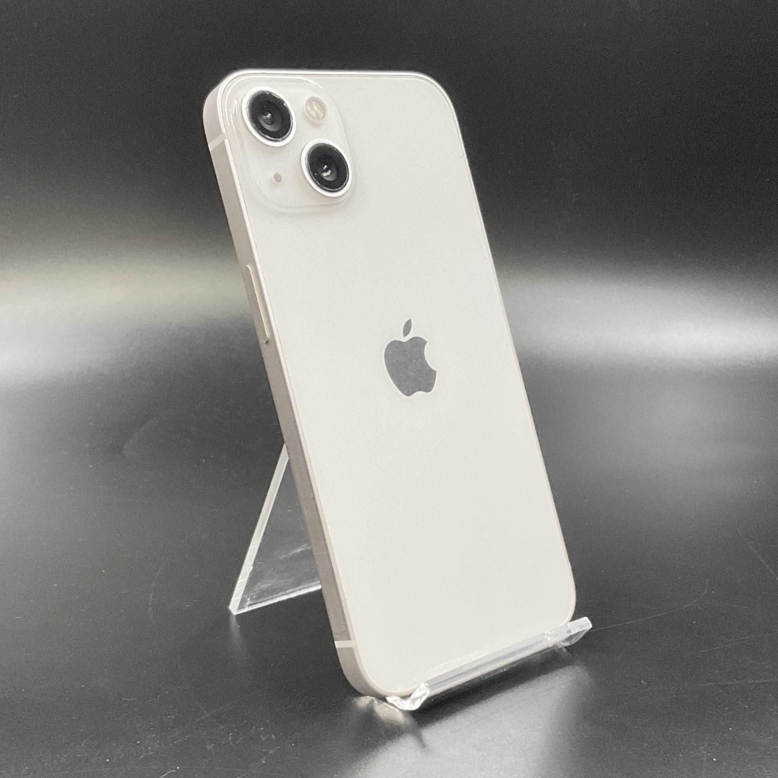 最速発送】Apple iPhone 13 128GB スターライト SIMフリー 83%【難有