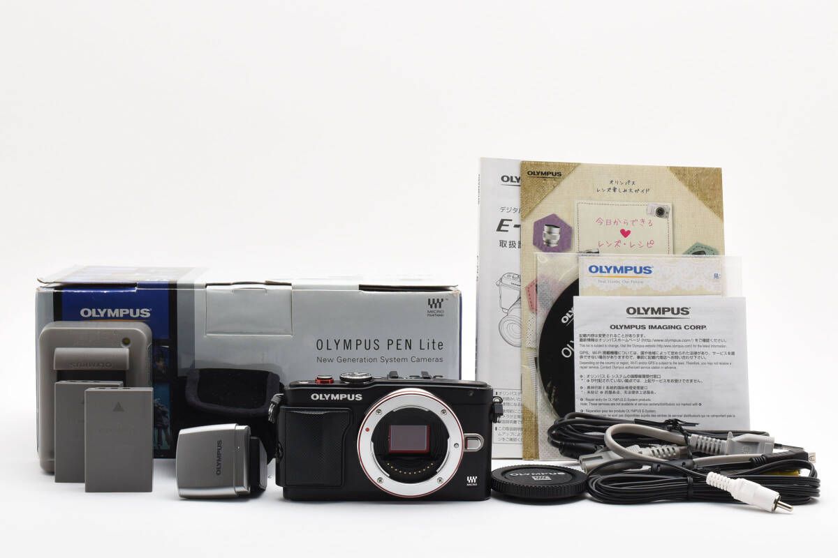 OLYMPUS PEN Lite E-PL6 ブラック（純正バッテリー2個） OLYMPUS PEN Lite E-PL6 ブラック（純正バッテリー2個） 楽天市場