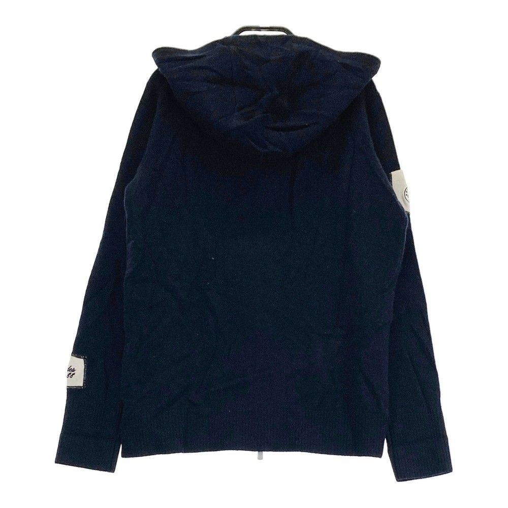 サイズ：40 ZOY ゾーイ  ニットジャケット カシミヤ混  ネイビー系 [240101441360] ゴルフウェア レディース ストスト サイズ：40 ZOY ゾーイ ニットジャケット カシミヤ混 ネイビー系