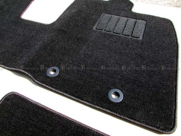 ジャスティ M900F M910F フロア マット 2PC 止め具付き カーペット カバー ステップ スカッフ FLOOR－MAT－044