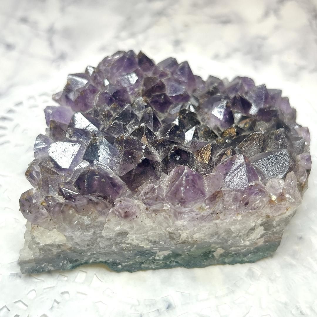 E12819】Aアメシスト＊ブラジル＊紫水晶＊クラスター＊原石 - メルカリ
