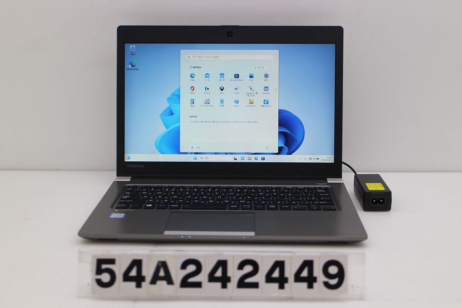 dynabook dynabook R63/M Core i5 8250U 1.6GHz/8GB/256GB(SSD)/13.3W/FWXGA(1366x768)/Win11 【54A242449】