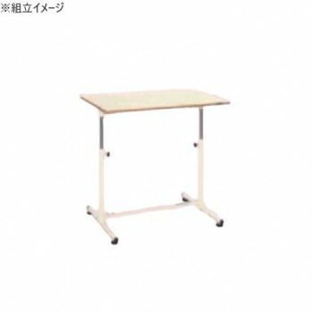 サカエ 軽量セルワーク作業台固定式 ポリエステル天板 900×600×645mm アイボリー CLA-9060PIA